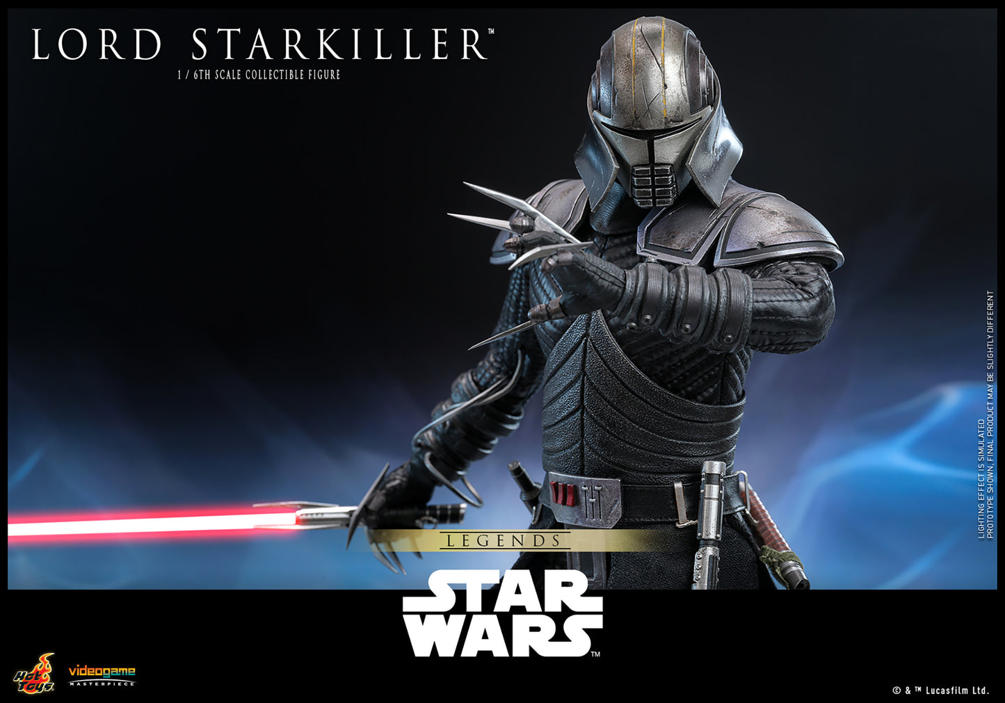 Pre-Order - Star Wars: The Force Unleashed VGM63 Lord Starkiller 1/6th Scale Collectible Figure