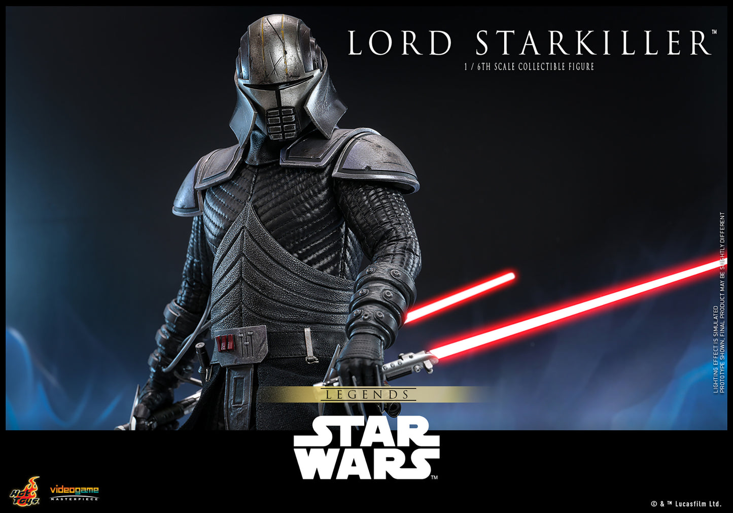 Pre-Order - Star Wars: The Force Unleashed VGM63 Lord Starkiller 1/6th Scale Collectible Figure