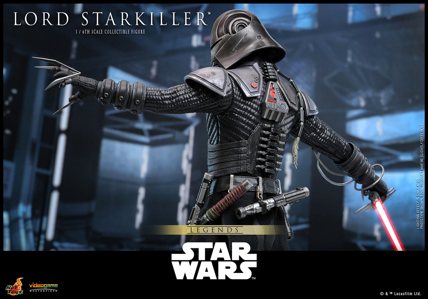 Pre-Order - Star Wars: The Force Unleashed VGM63 Lord Starkiller 1/6th Scale Collectible Figure