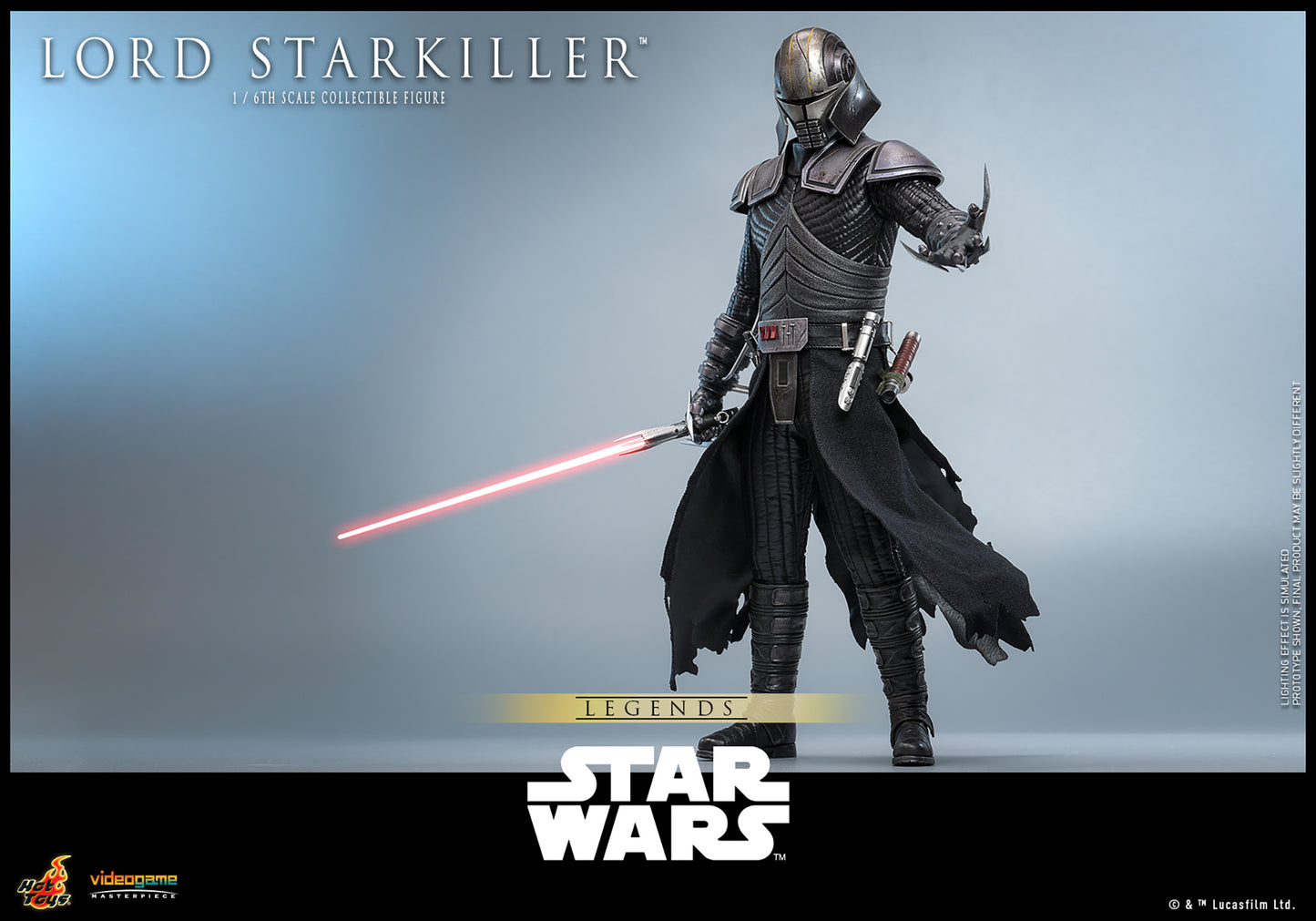 Pre-Order - Star Wars: The Force Unleashed VGM63 Lord Starkiller 1/6th Scale Collectible Figure