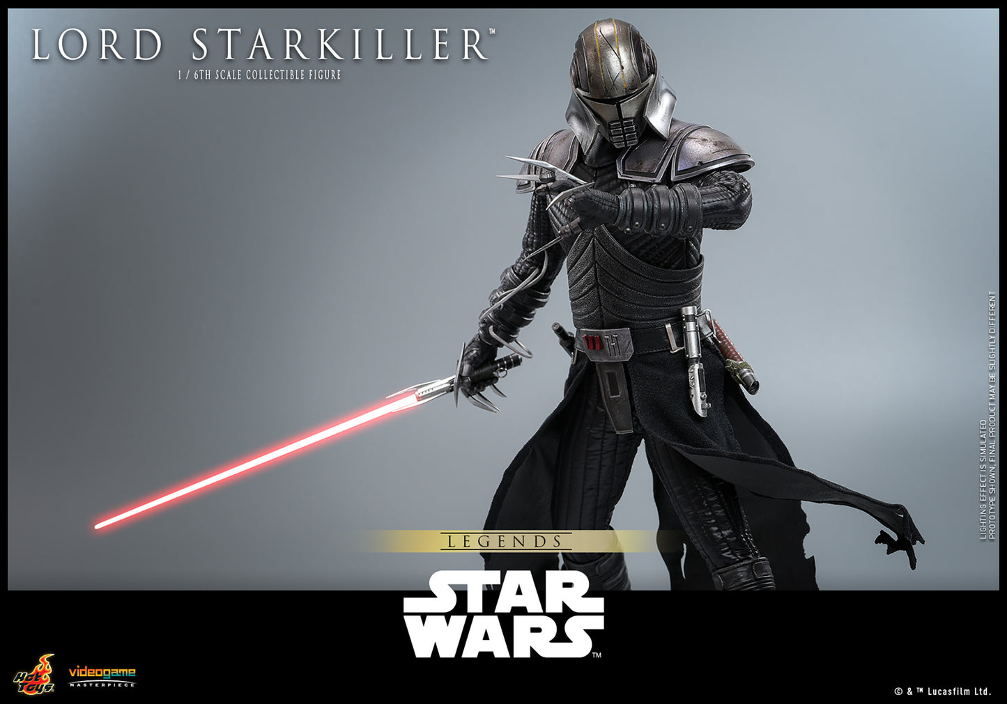 Pre-Order - Star Wars: The Force Unleashed VGM63 Lord Starkiller 1/6th Scale Collectible Figure