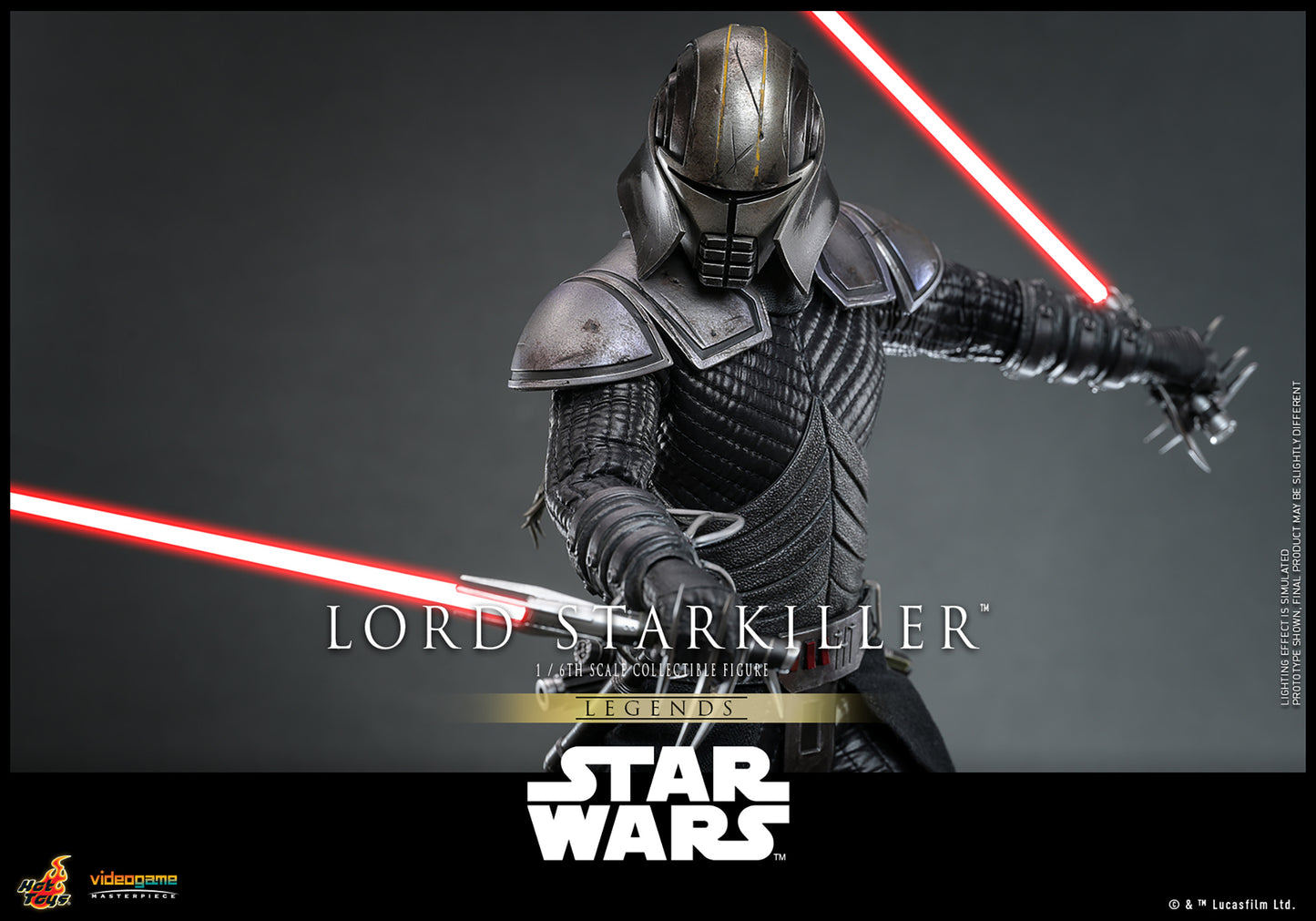 Pre-Order - Star Wars: The Force Unleashed VGM63 Lord Starkiller 1/6th Scale Collectible Figure