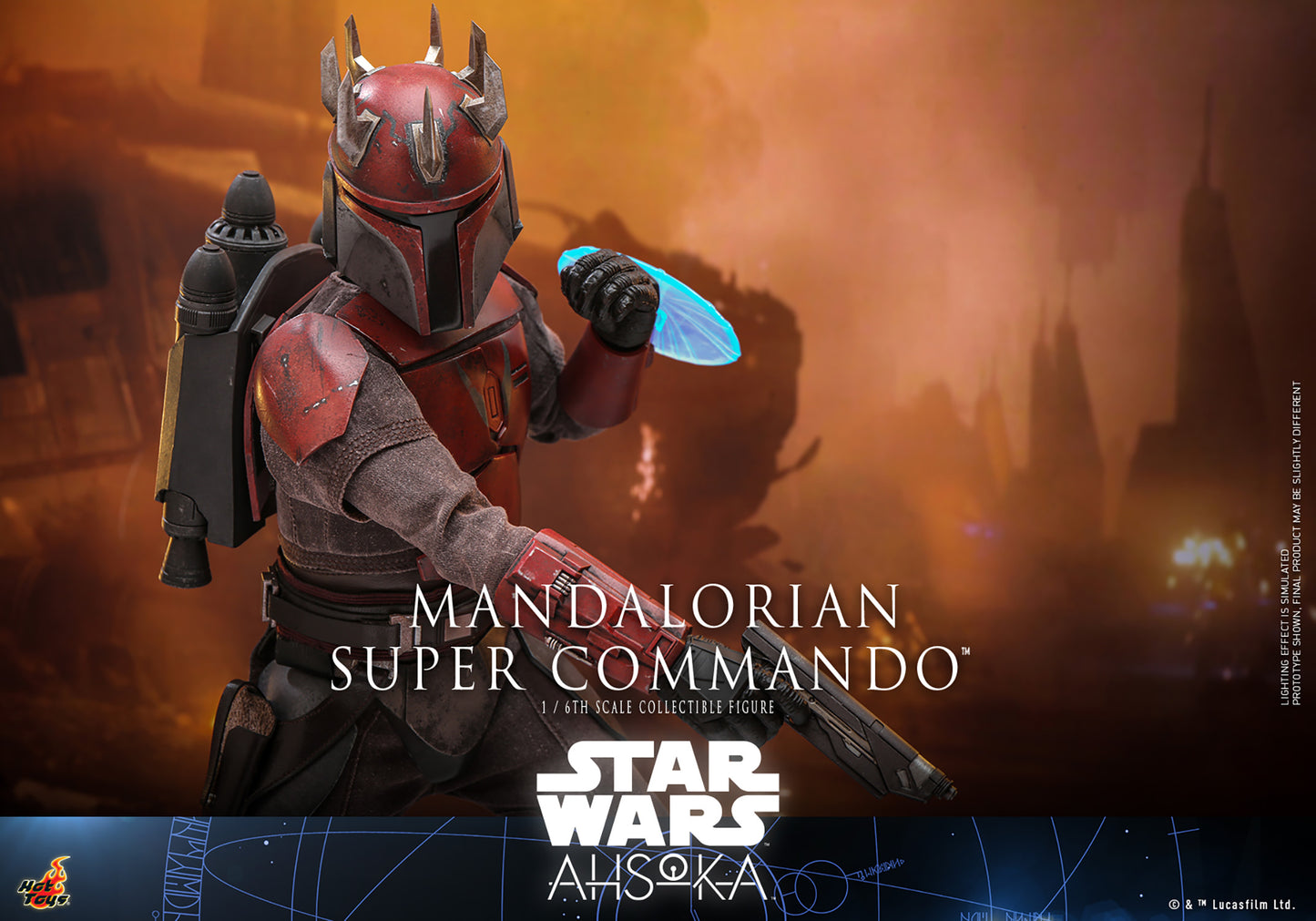 Pre-Order - Star Wars: Ahsoka TMS127 Mandalorian Super Commando 1/6th Scale Collectible Figure