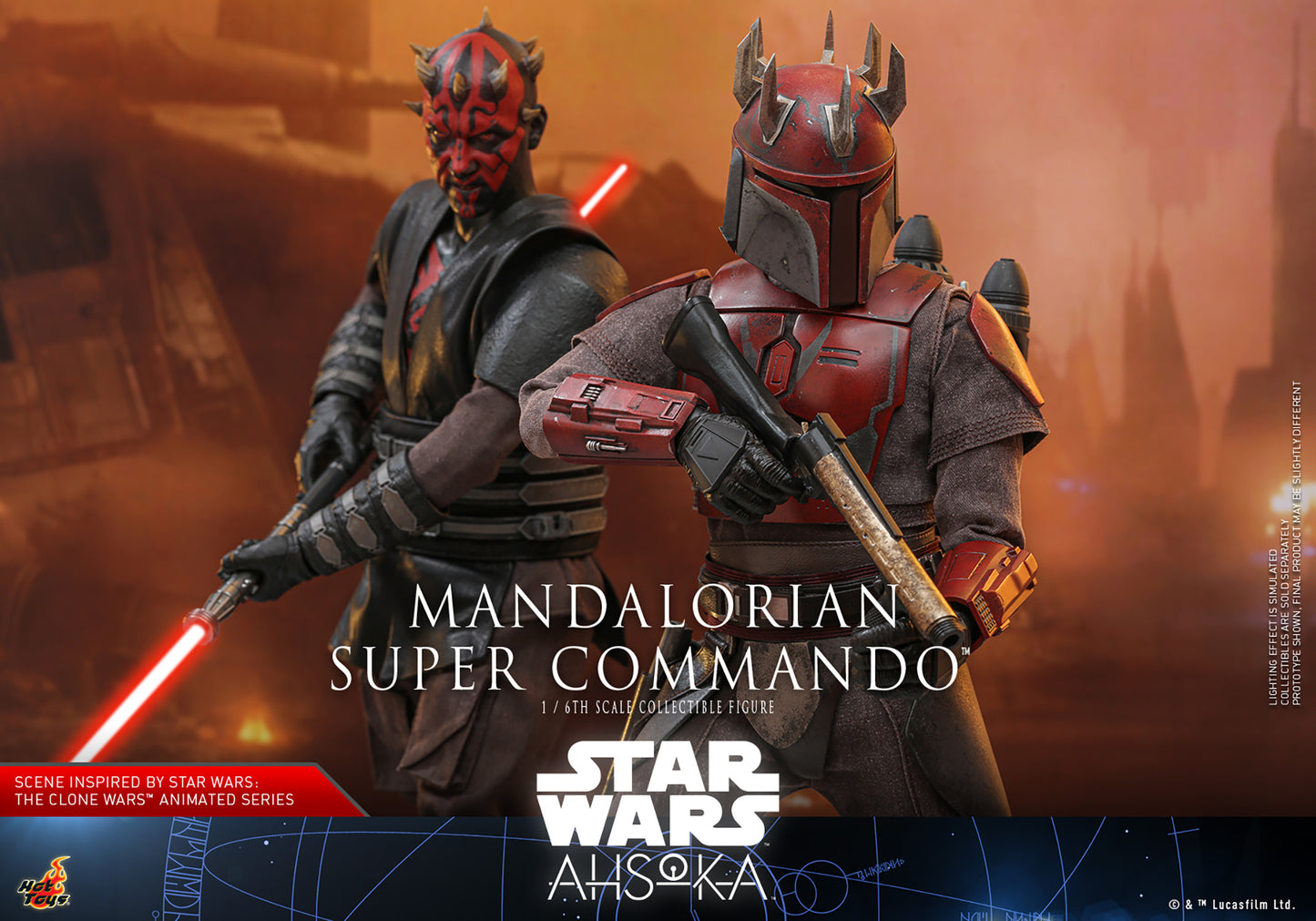 Pre-Order - Star Wars: Ahsoka TMS127 Mandalorian Super Commando 1/6th Scale Collectible Figure