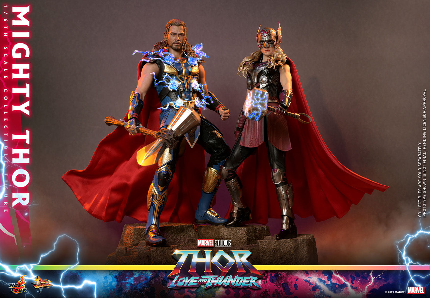 Thor: Love and Thunder MMS663 Mighty Thor 1/6th Scale Collectible Figure