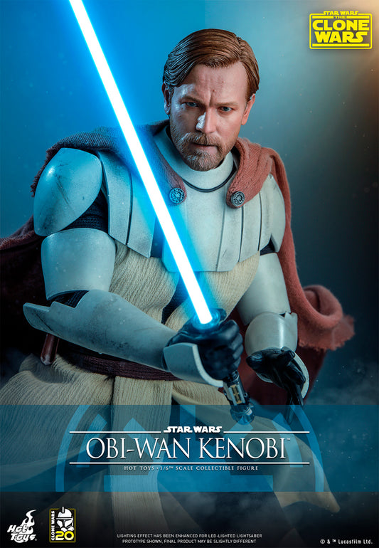 Star Wars: The Clone Wars TMS095 Obi-Wan Kenobi 1/6th Scale Figure