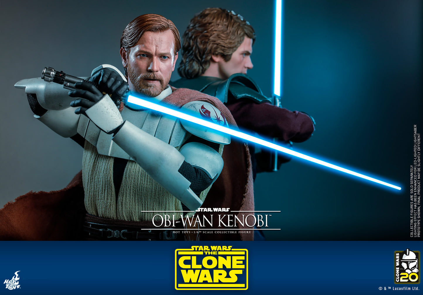 Star Wars: The Clone Wars TMS095 Obi-Wan Kenobi 1/6th Scale Figure