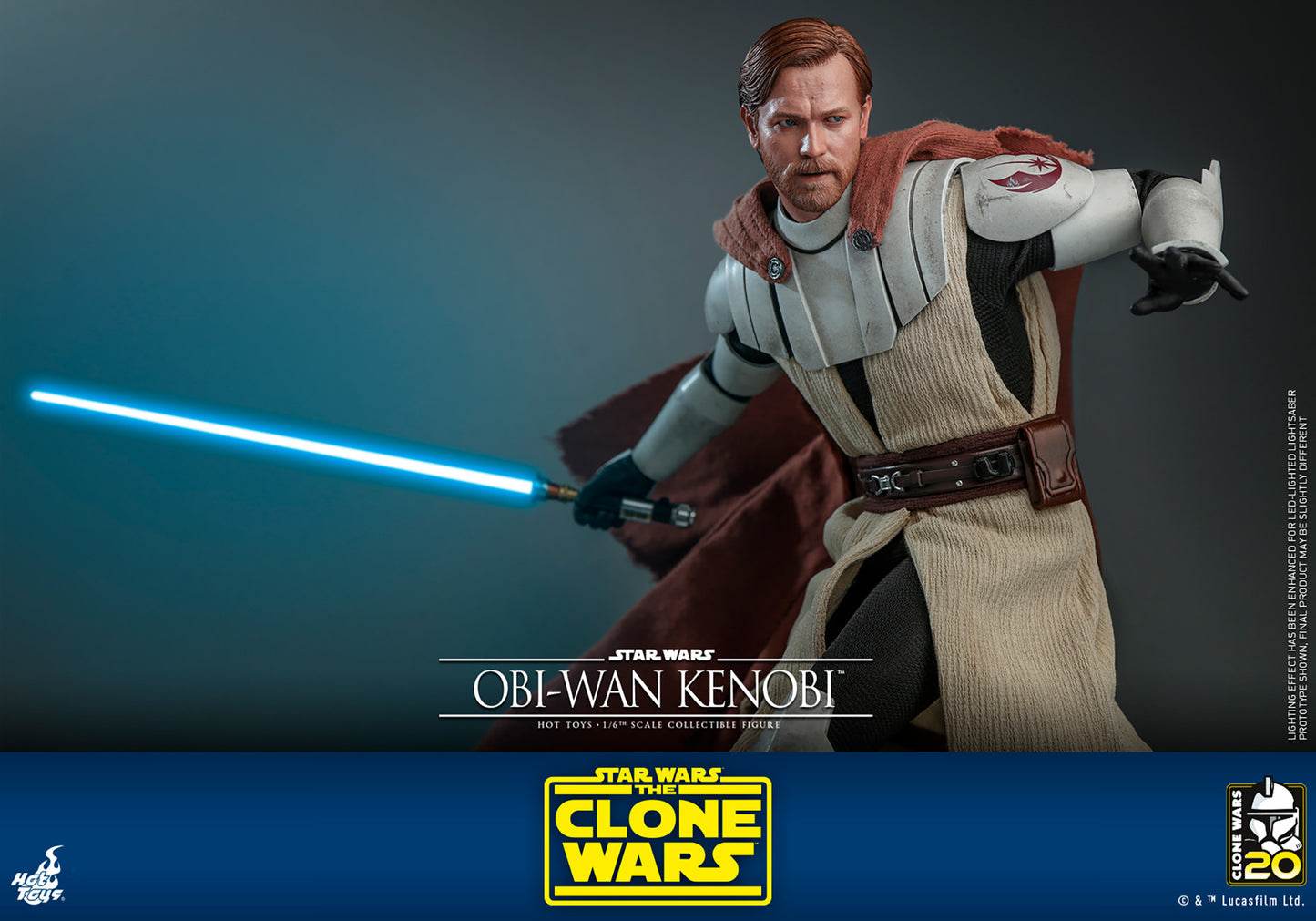Star Wars: The Clone Wars TMS095 Obi-Wan Kenobi 1/6th Scale Figure