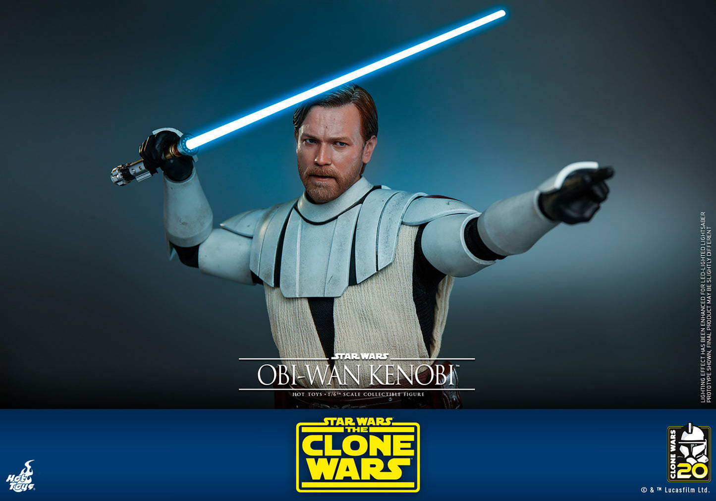 Star Wars: The Clone Wars TMS095 Obi-Wan Kenobi 1/6th Scale Figure
