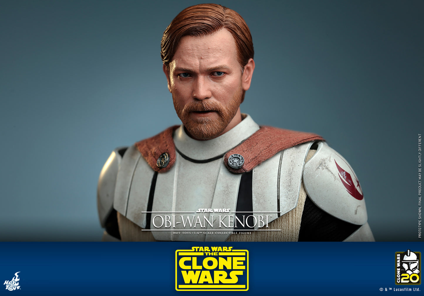 Star Wars: The Clone Wars TMS095 Obi-Wan Kenobi 1/6th Scale Figure