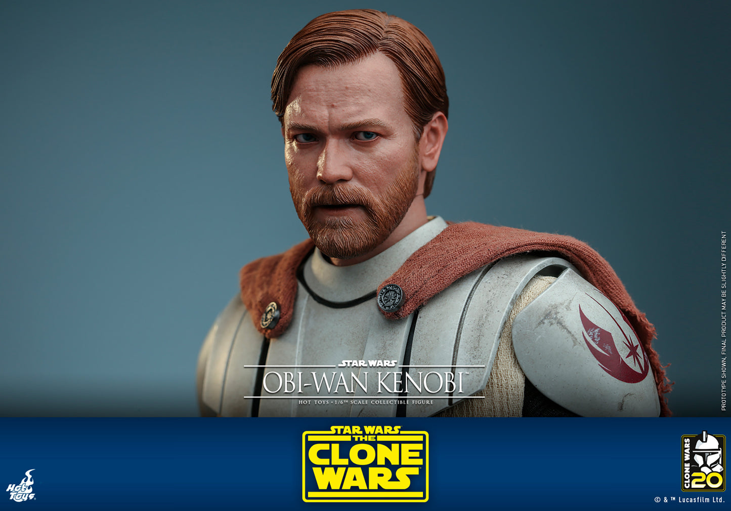 Star Wars: The Clone Wars TMS095 Obi-Wan Kenobi 1/6th Scale Figure