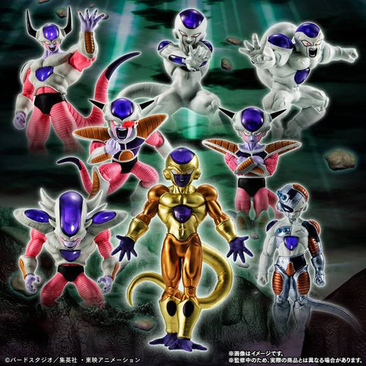 Dragon Ball Z High Grade Real Figure Frieza Complete Set