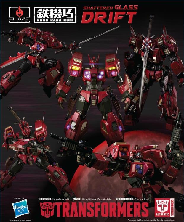 Transformers Kuro Kara Kuri Drift (Shattered Glass) 01a Figure