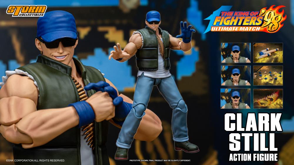 The King of Fighters '98 Ultimate Match Clark Still 1/12 Scale Action Figure