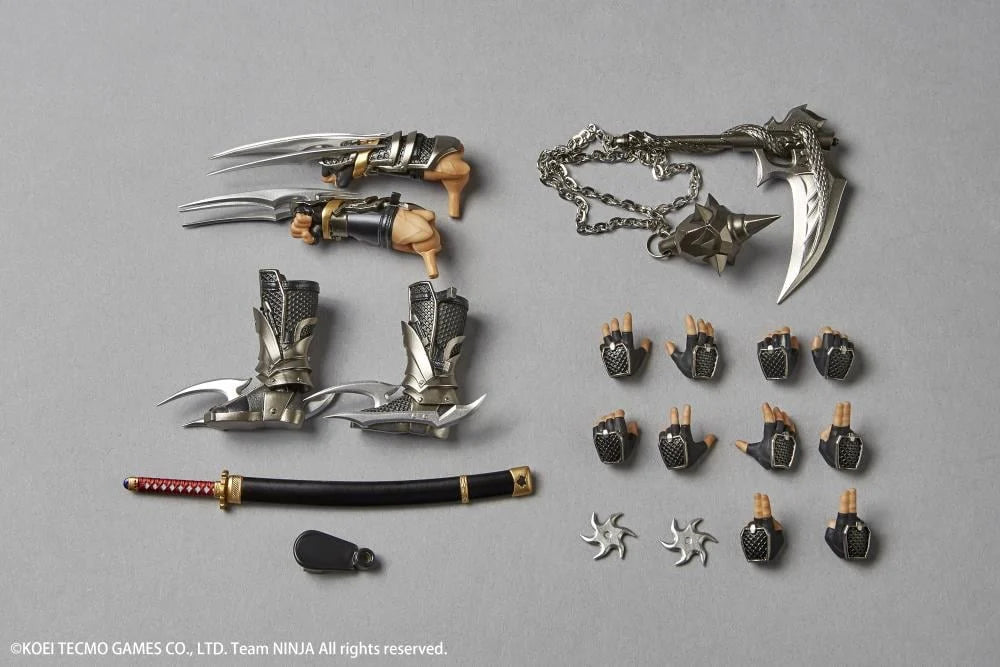 Ninja Gaiden II Amazing Yamaguchi Revoltech NR052 Ryu Hayabusa Action Figure