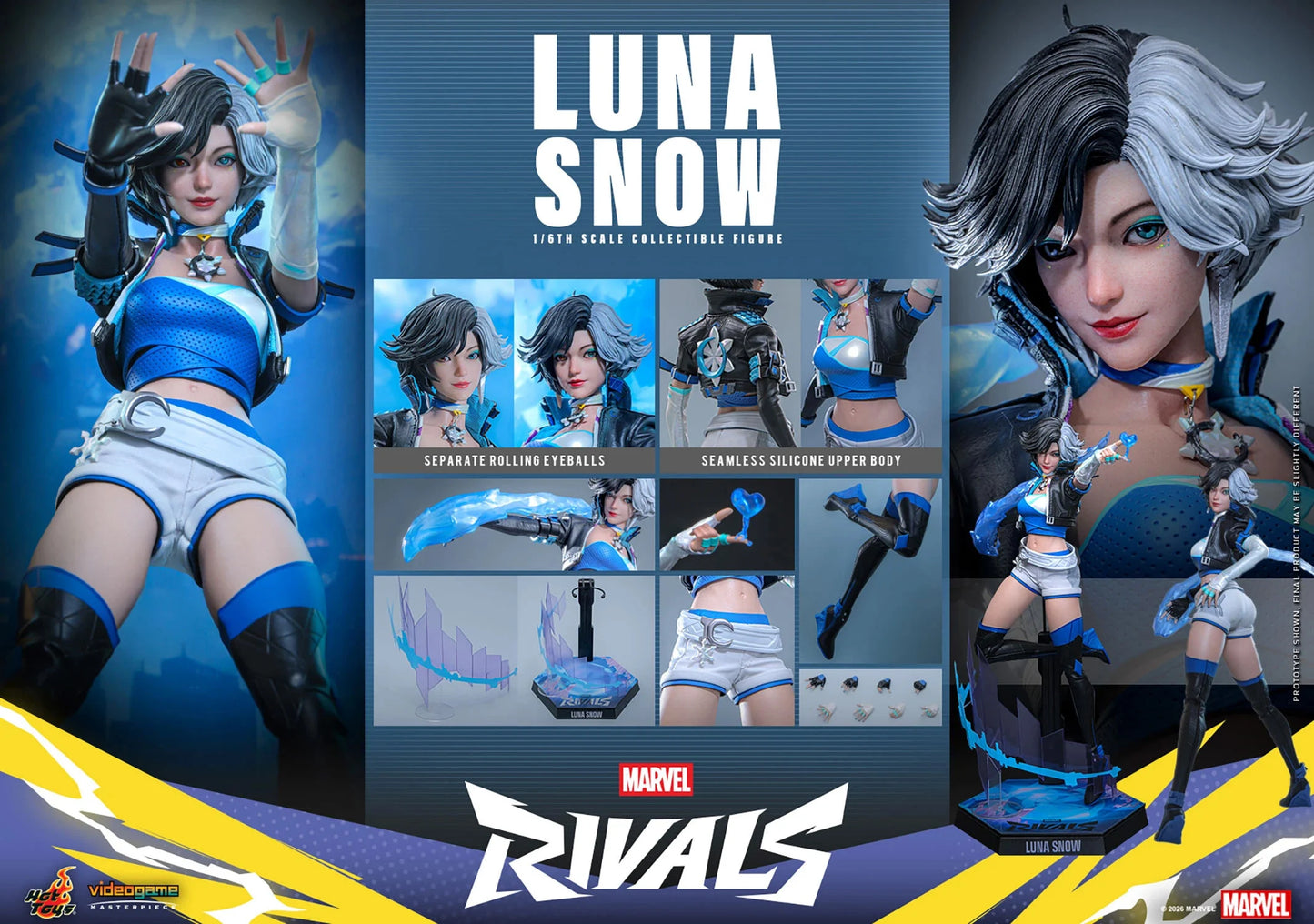 Pre-Order - Marvel Rivals VGM88 Luna Snow 1/6th Scale Collectible Figure