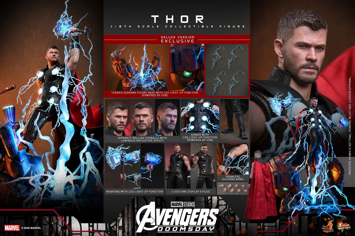 Pre-Order - Avengers: Doomsday MMS919 Thor (Deluxe Ver.) 1/6th Scale Collectible Figure