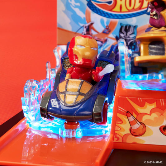 Hot Wheels RacerVerse Thanos & Iron Man Set SDCC Exclusive