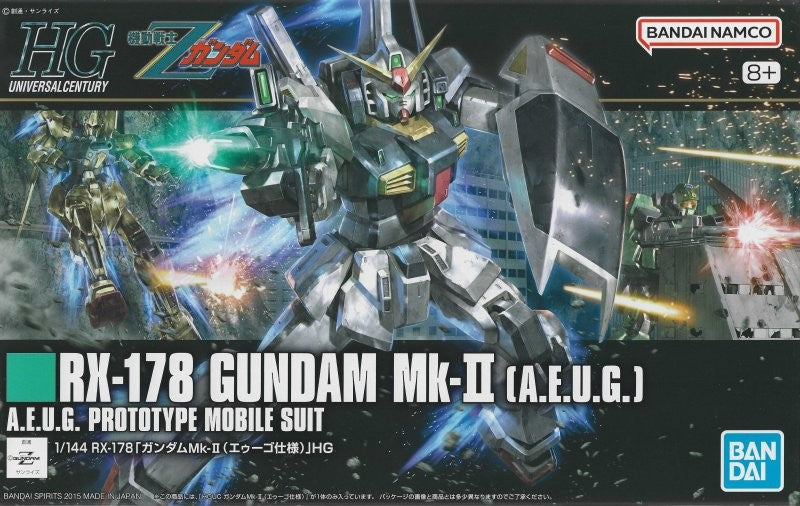 Mobile Suit Zeta Gundam HGUC 193 RX-178 Gundam Mk-II (A.E.U.G.) #193