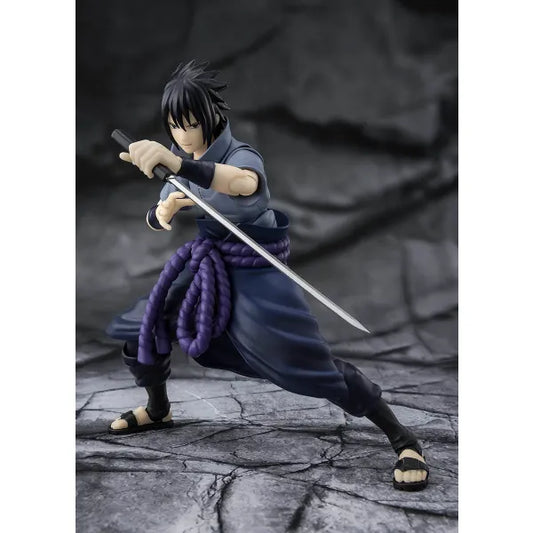 PRE-ORDER: Naruto: Shippuden S.H.Figuarts Sasuke Uchiha (Solidary Shinobi) Action Figure