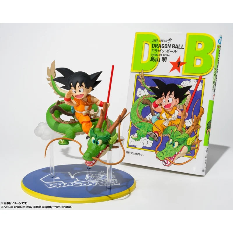 PRE-ORDER - Dragon Ball Super S.H.Figuarts Son Goku & Dragon - 40th Anniversary Exclusive - V-Jump Japan Exclusive