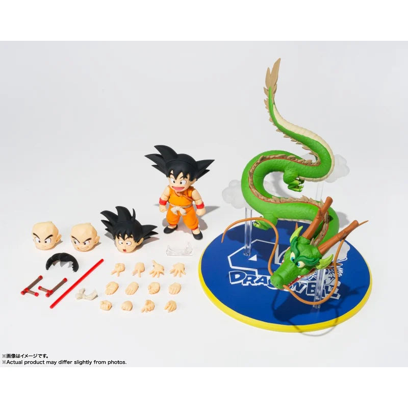 PRE-ORDER - Dragon Ball Super S.H.Figuarts Son Goku & Dragon - 40th Anniversary Exclusive - V-Jump Japan Exclusive