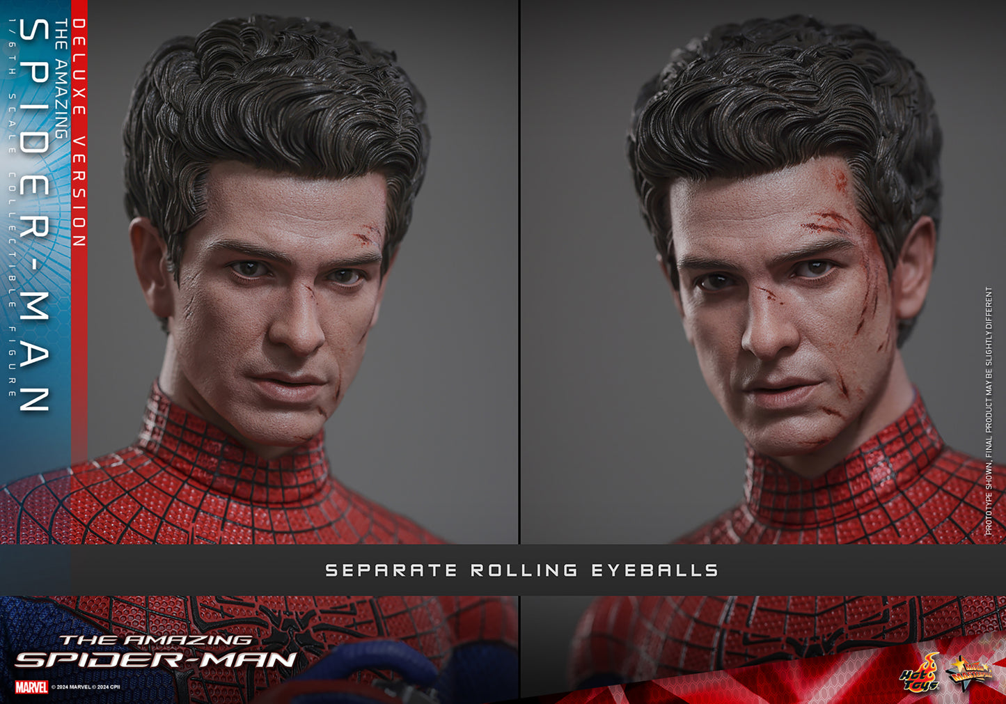 Pre-Order - The Amazing Spider-Man MMS772 Andrew Garfield Deluxe 1/6th Scale Collectible Figure