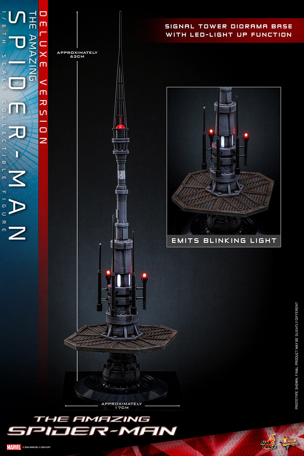Pre-Order - The Amazing Spider-Man MMS772 Andrew Garfield Deluxe 1/6th Scale Collectible Figure