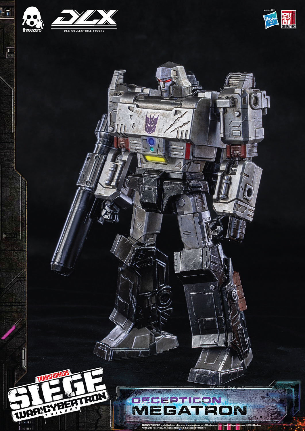 PRE-ORDER - Transformers: War for Megatron DLX Trilogy DLX - Reissue