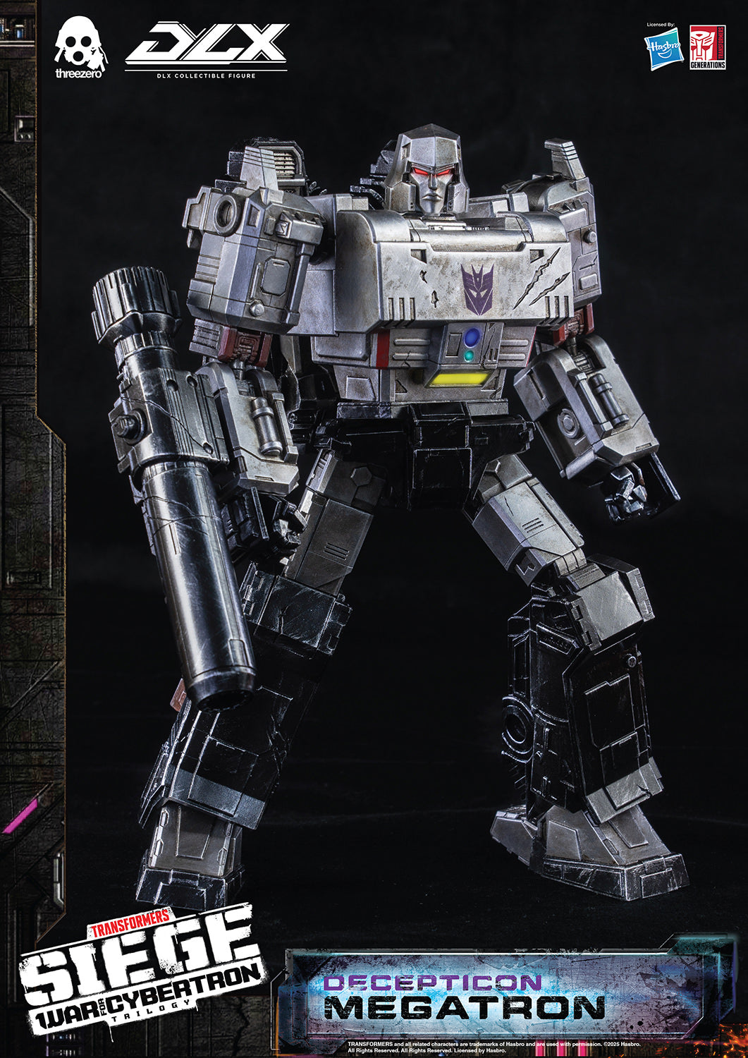 PRE-ORDER - Transformers: War for Megatron DLX Trilogy DLX - Reissue