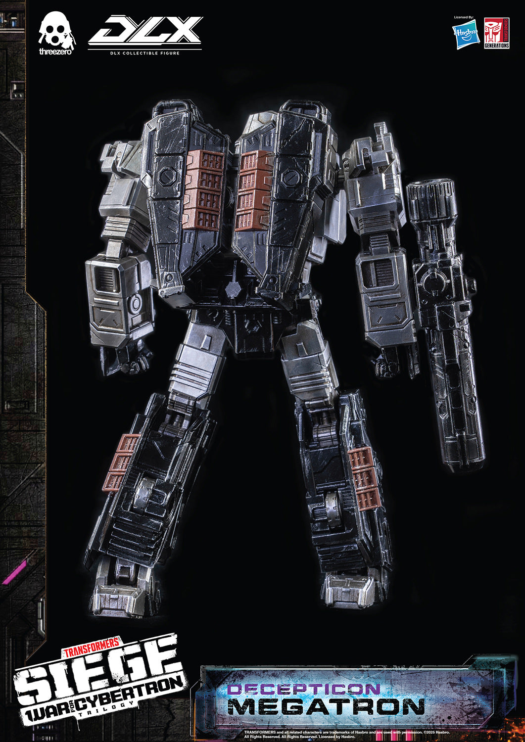 PRE-ORDER - Transformers: War for Megatron DLX Trilogy DLX - Reissue