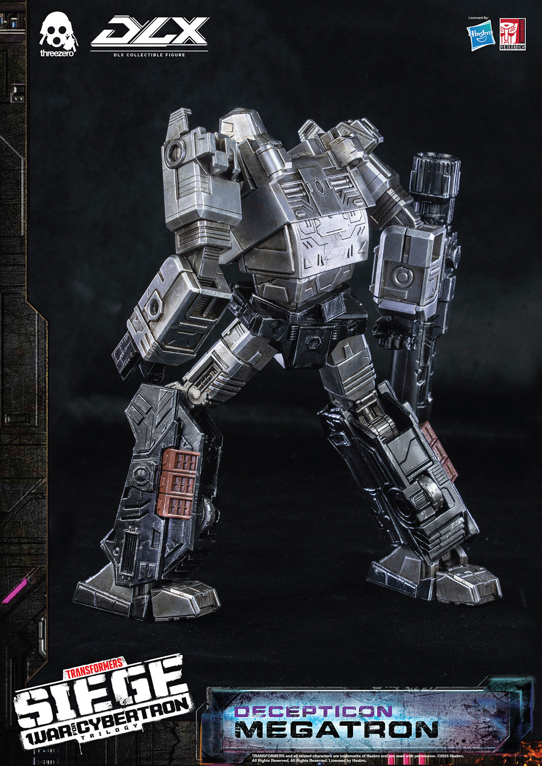 PRE-ORDER - Transformers: War for Megatron DLX Trilogy DLX - Reissue
