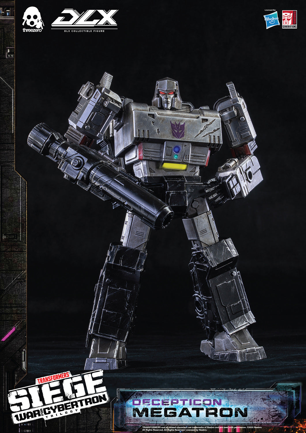 PRE-ORDER - Transformers: War for Megatron DLX Trilogy DLX - Reissue