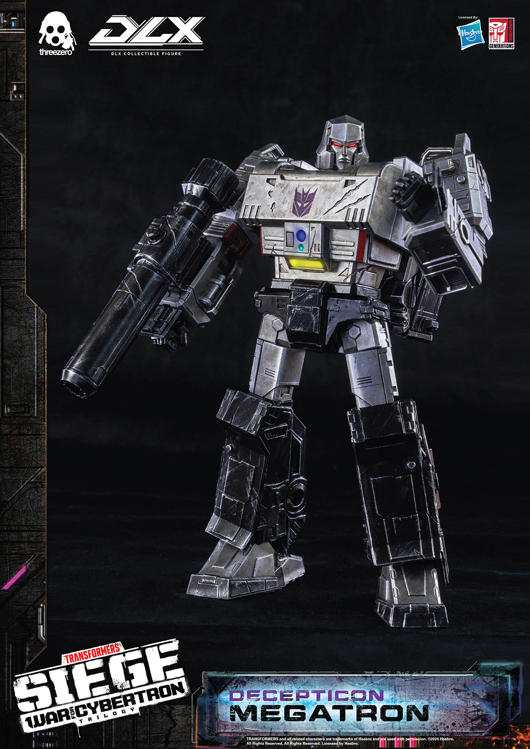 PRE-ORDER - Transformers: War for Megatron DLX Trilogy DLX - Reissue