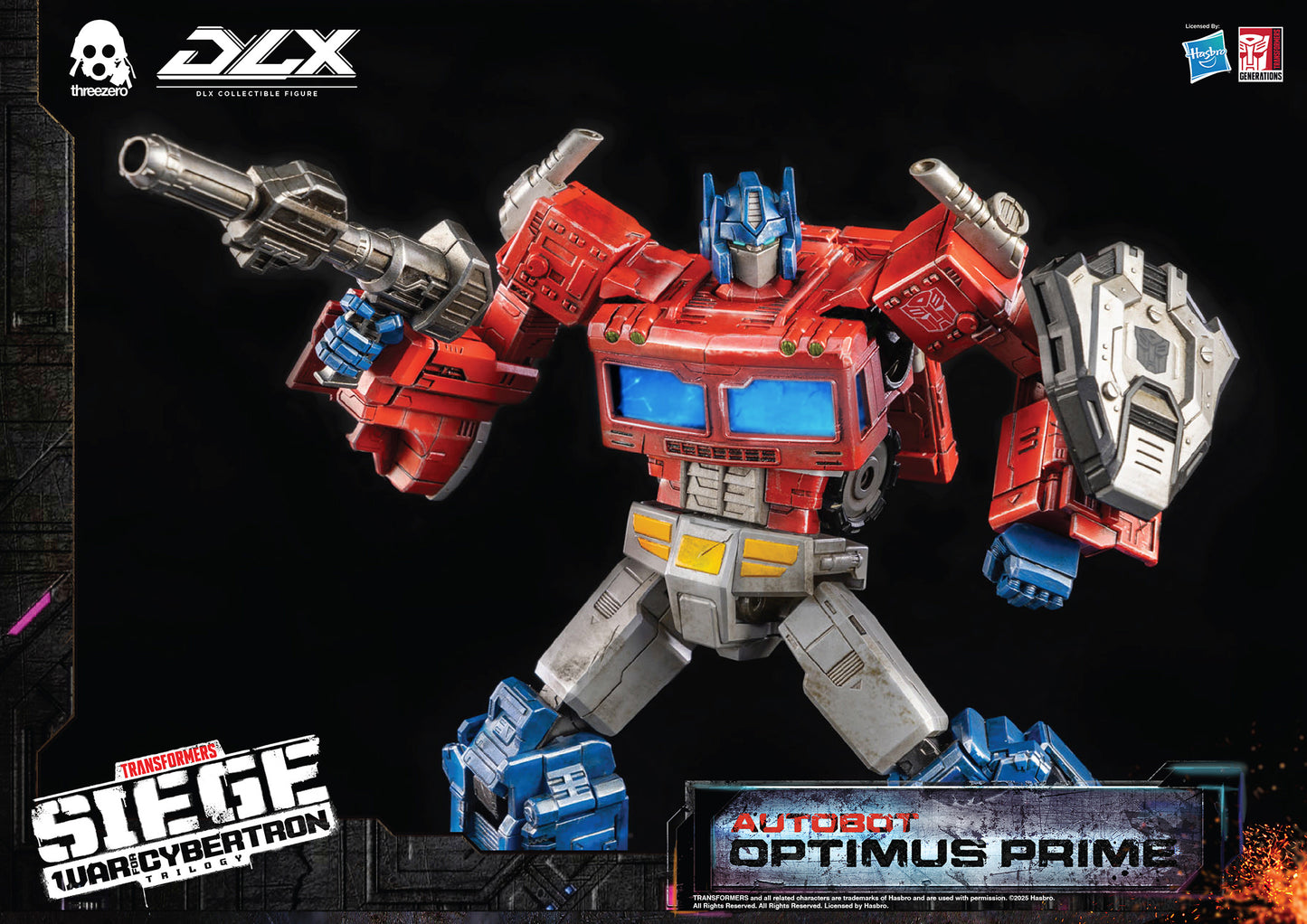 PRE-ORDER - Transformers: War for Cybertron Trilogy DLX Optimus Prime - Reissue