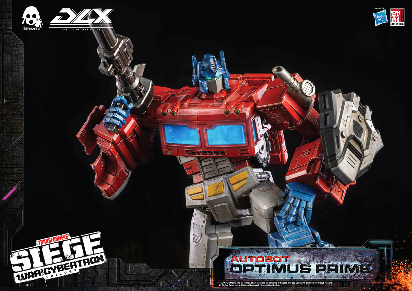 PRE-ORDER - Transformers: War for Cybertron Trilogy DLX Optimus Prime - Reissue