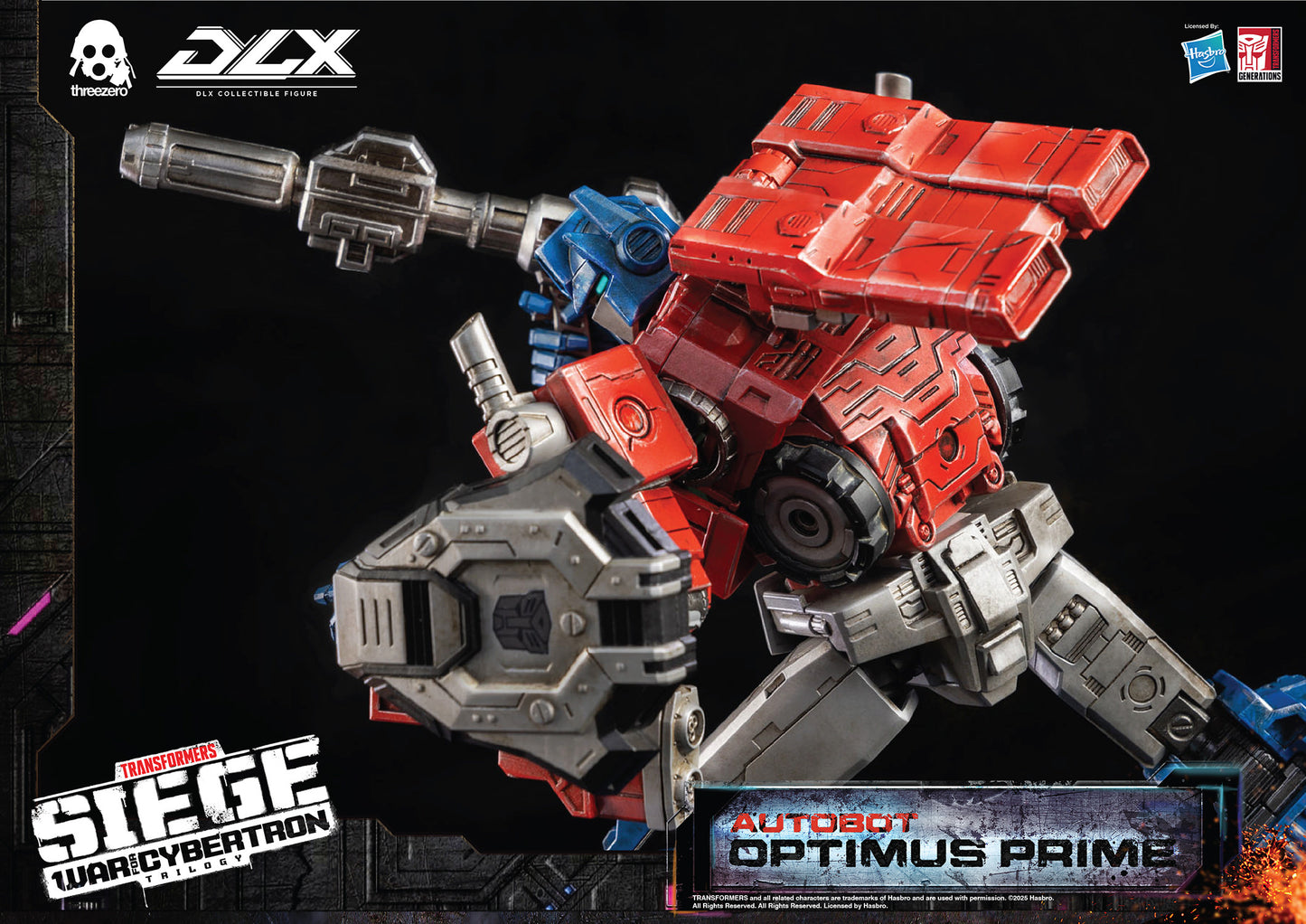 PRE-ORDER - Transformers: War for Cybertron Trilogy DLX Optimus Prime - Reissue
