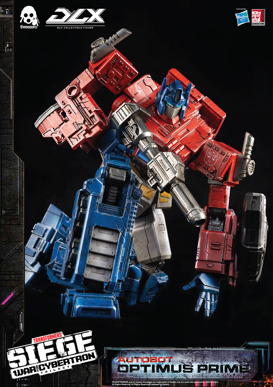 PRE-ORDER - Transformers: War for Cybertron Trilogy DLX Optimus Prime - Reissue