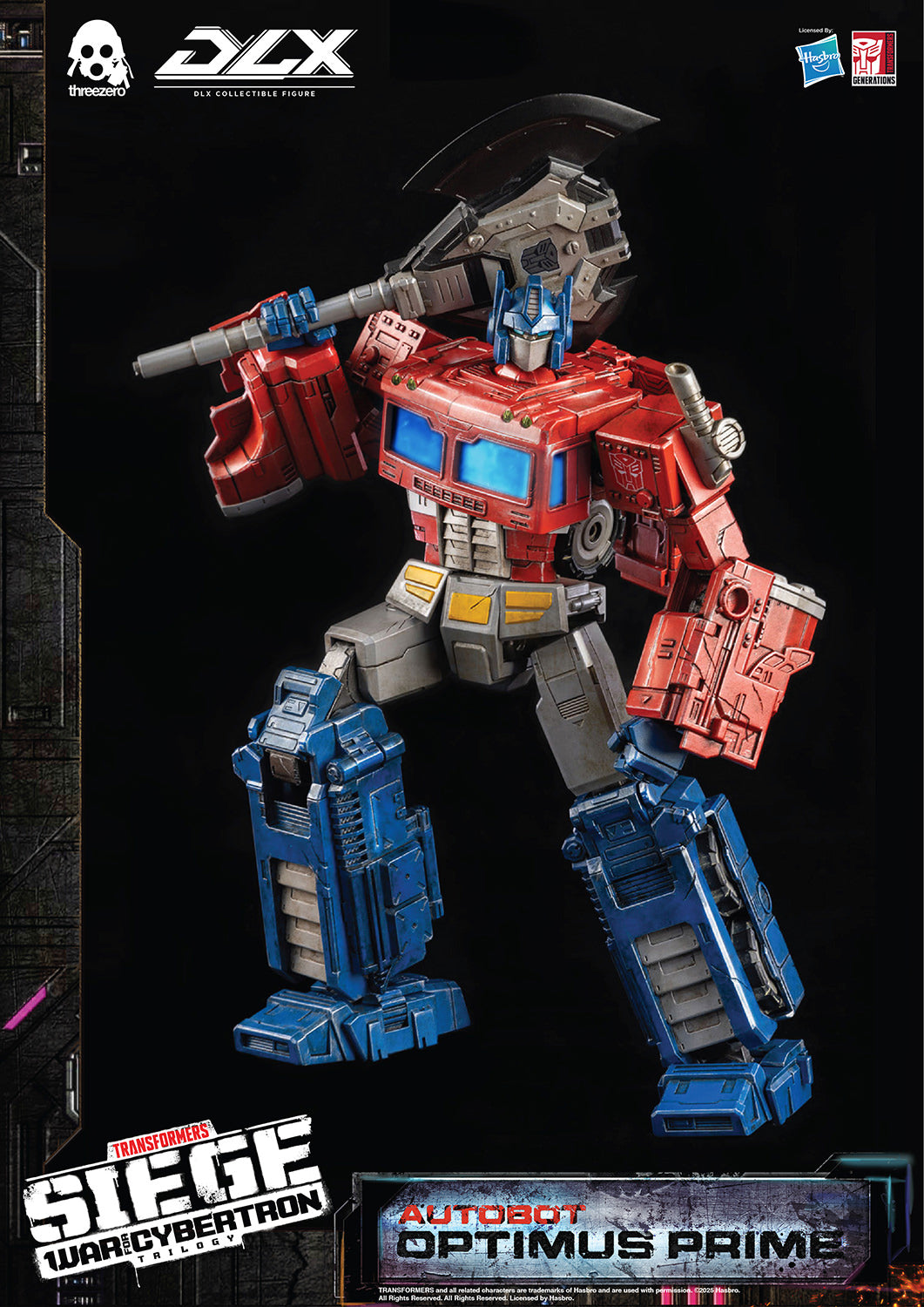 PRE-ORDER - Transformers: War for Cybertron Trilogy DLX Optimus Prime - Reissue