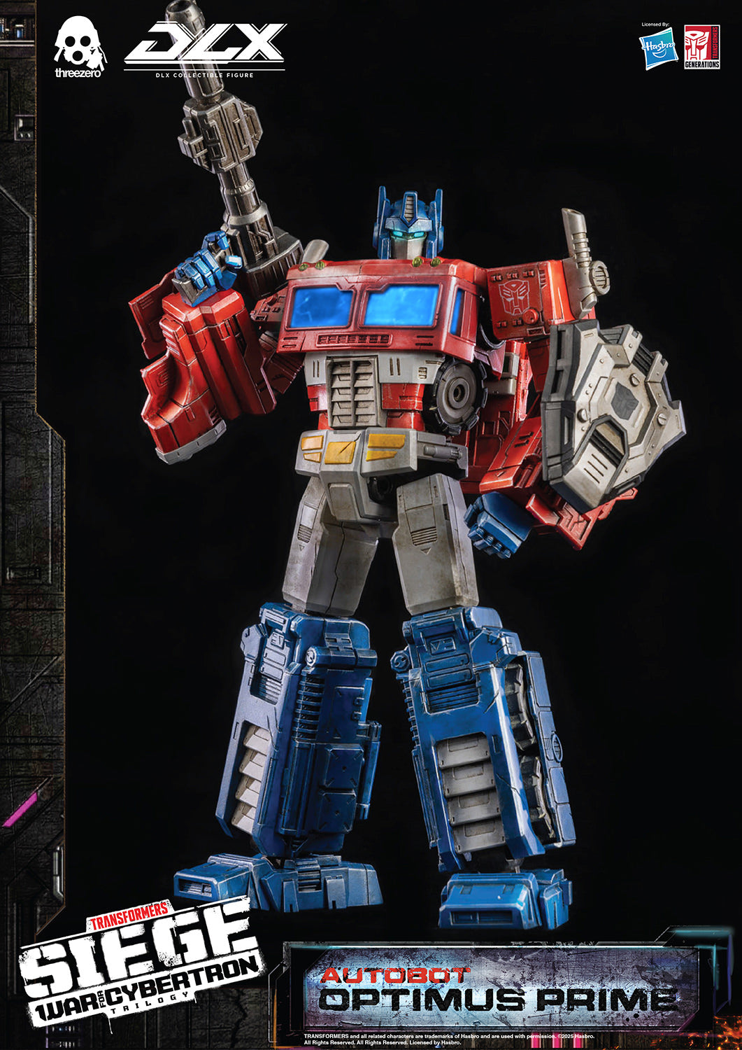 PRE-ORDER - Transformers: War for Cybertron Trilogy DLX Optimus Prime - Reissue