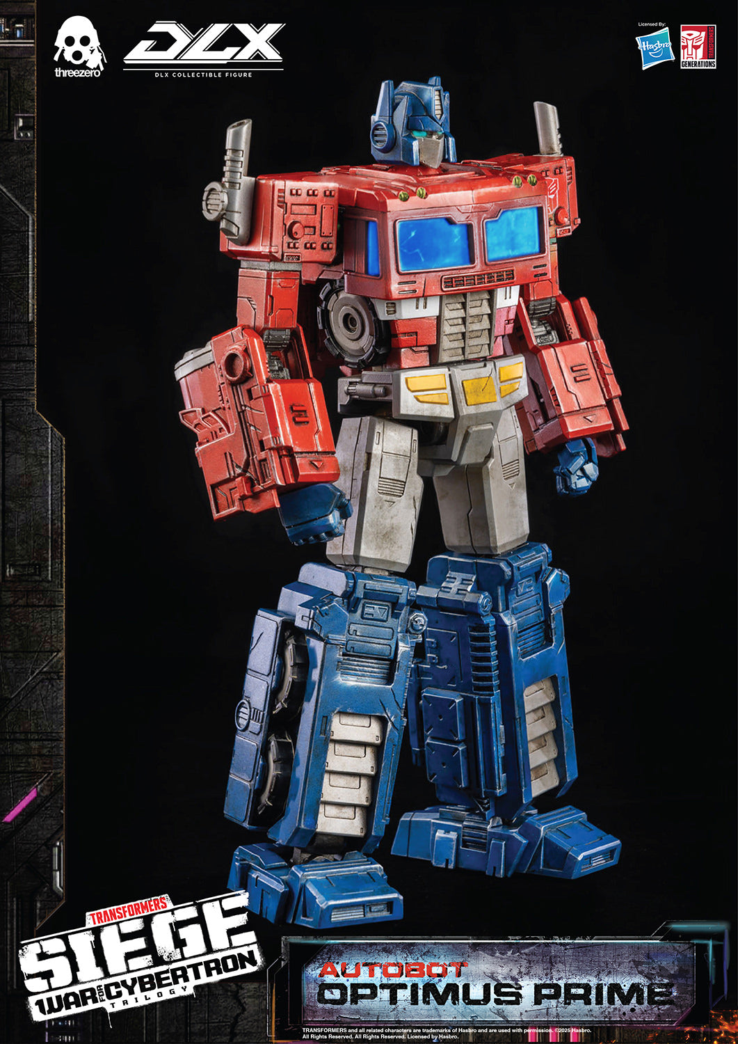 PRE-ORDER - Transformers: War for Cybertron Trilogy DLX Optimus Prime - Reissue