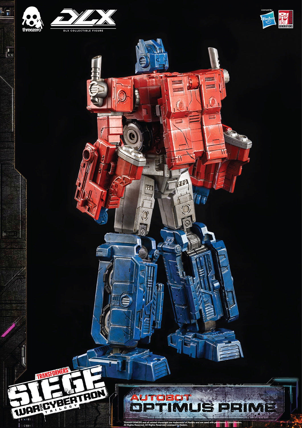PRE-ORDER - Transformers: War for Cybertron Trilogy DLX Optimus Prime - Reissue