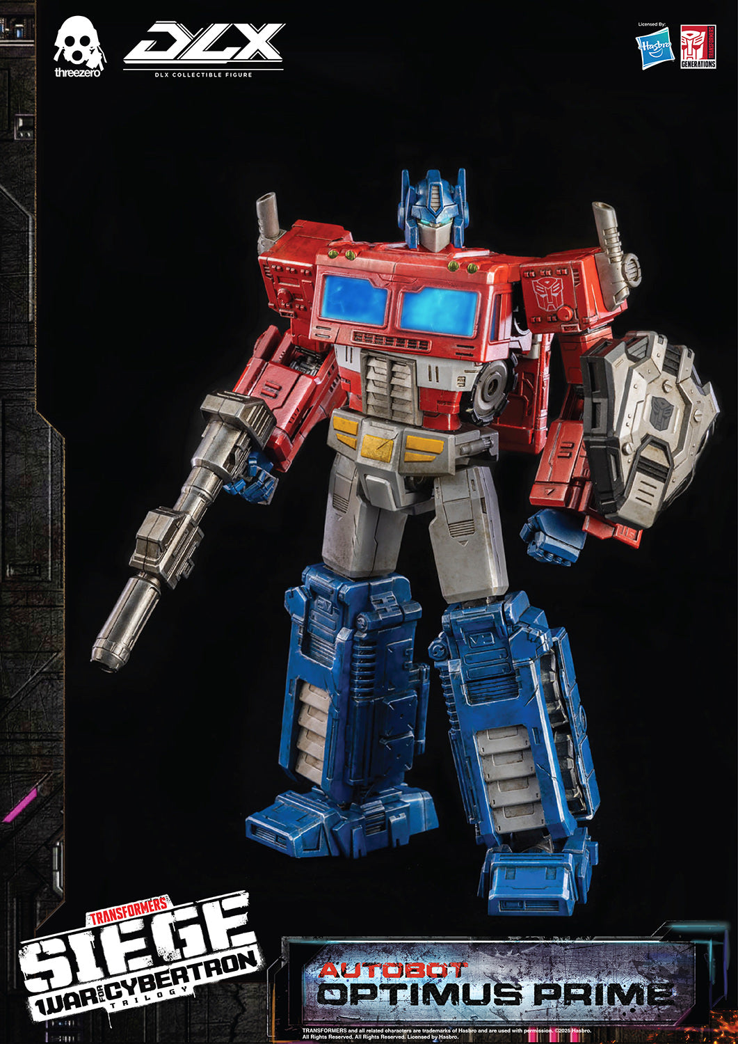 PRE-ORDER - Transformers: War for Cybertron Trilogy DLX Optimus Prime - Reissue