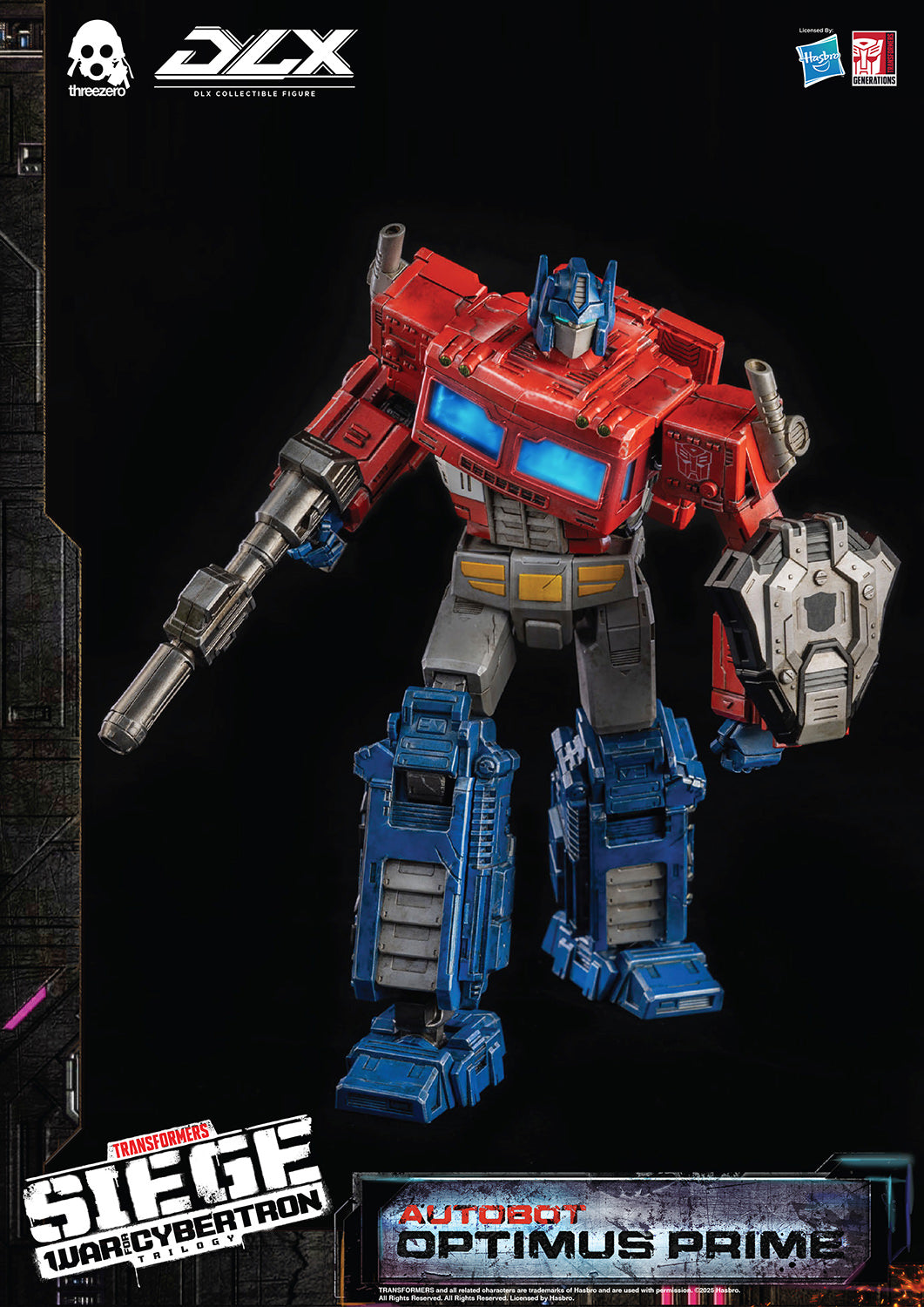 PRE-ORDER - Transformers: War for Cybertron Trilogy DLX Optimus Prime - Reissue