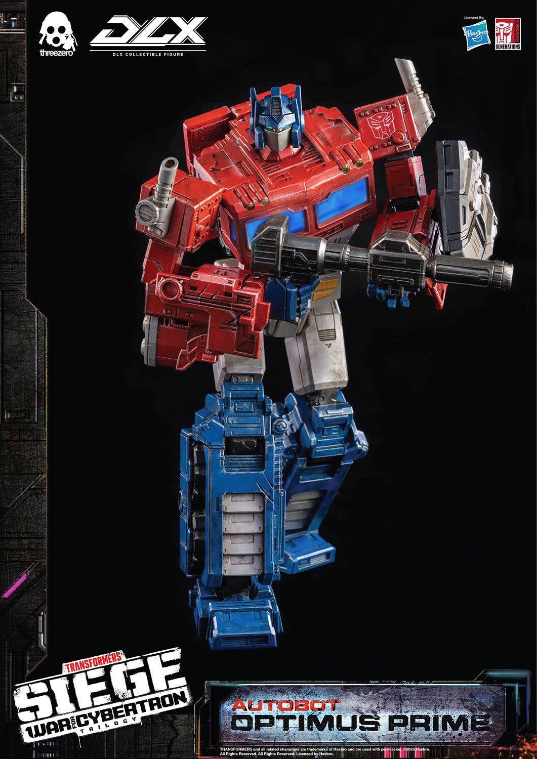 PRE-ORDER - Transformers: War for Cybertron Trilogy DLX Optimus Prime - Reissue