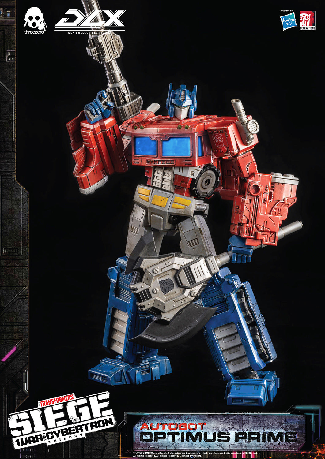 PRE-ORDER - Transformers: War for Cybertron Trilogy DLX Optimus Prime - Reissue