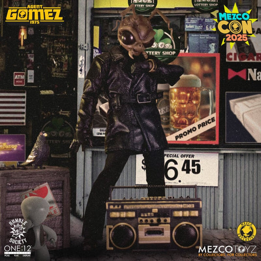 Mezco One:12 Collective Agent Gomez: 1975 SDCC 2025 Exclusive