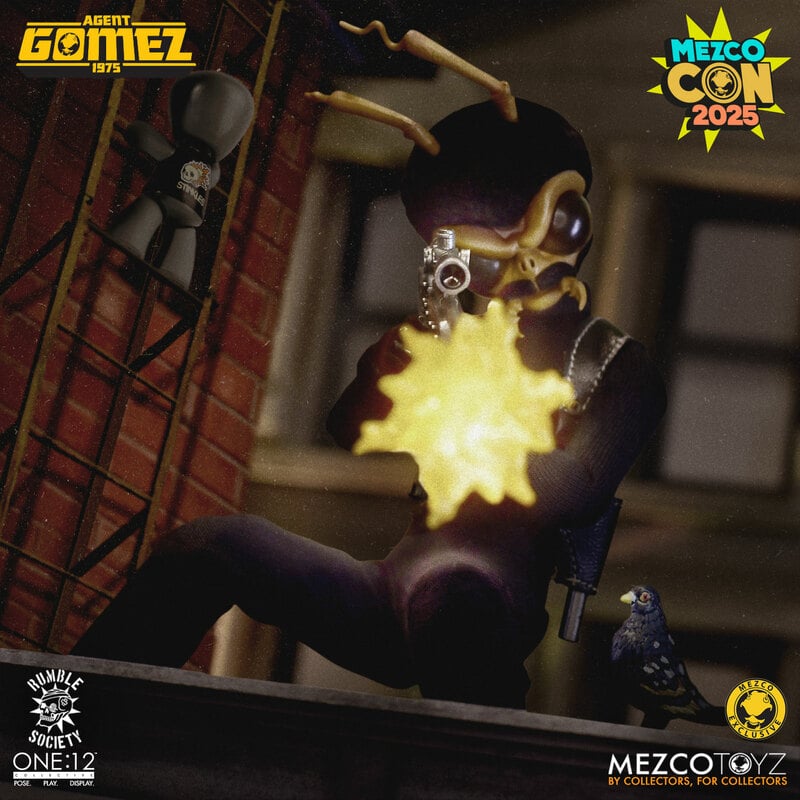 Mezco One:12 Collective Agent Gomez: 1975 SDCC 2025 Exclusive