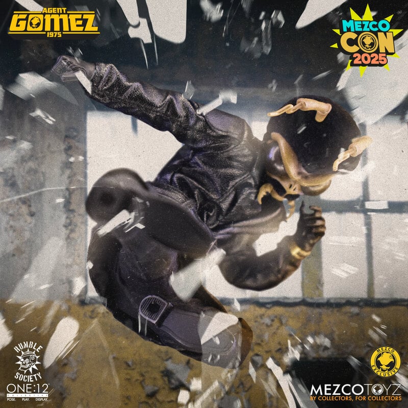 Mezco One:12 Collective Agent Gomez: 1975 SDCC 2025 Exclusive