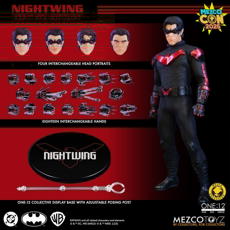 DC Comics One:12 Collective Nightwing - New 52 Edition SDCC 2025 Exclusive